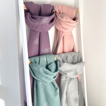 Cashmere Bee Winter Scarf, 3 of 9