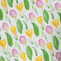 Crocus Tulip Wrapping Paper Roll Or Folded, thumbnail 3 of 3