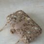 Muted Pink Rectangular Clutch, thumbnail 4 of 10