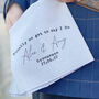 Finally Personalised Wedding Handkerchief, thumbnail 3 of 3