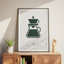 V60 Coffee Brewer Print, thumbnail 1 of 4