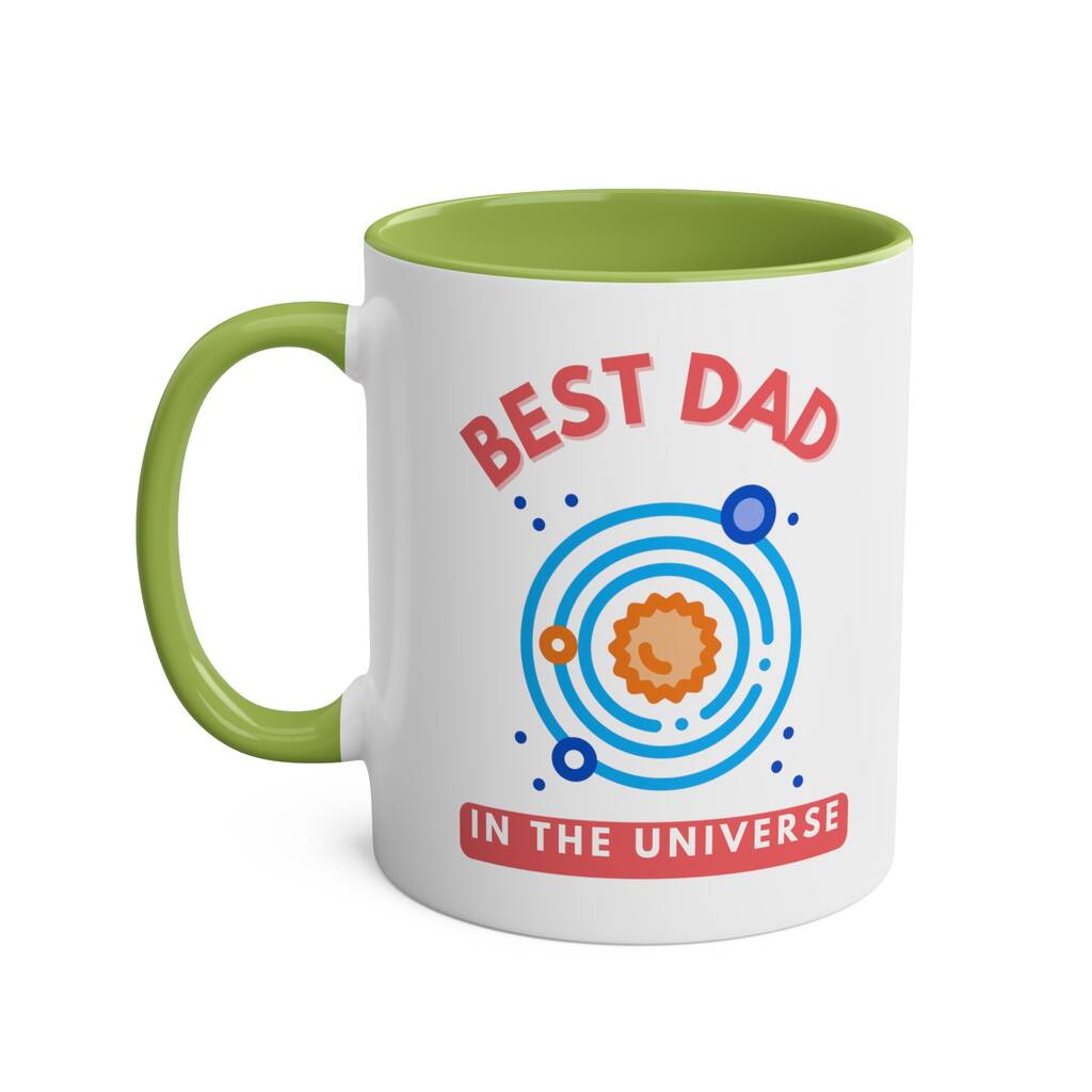 Best Dad In The Universe Coffee Mug By nude organics