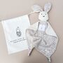 New Baby Gift, Bunny Comforter, thumbnail 6 of 8