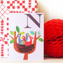 Mini N For Nest Card, thumbnail 1 of 4