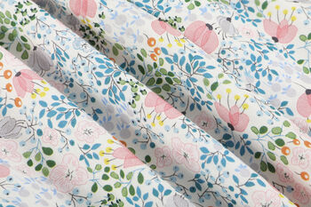 Inger Soft Blue Floral Sunsuit, 6 of 6