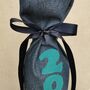 Fabric Wine Bottle Gift Bag,Personalised Milestone Gift, thumbnail 12 of 12