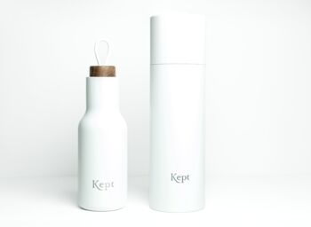 Kept Chalk Reusable Stainless Steel Water Bottle, 3 of 6