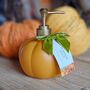 Pumpkin Spice Glass Pumpkin Bottle Hand Wash, thumbnail 1 of 3