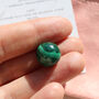 Malachite Crystal Sphere Gift – With Pouch And Card, thumbnail 3 of 9