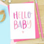 Baby Girl Card, thumbnail 1 of 3