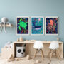 Whale Nursery Art Print, thumbnail 11 of 12
