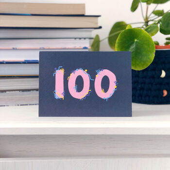 100 Birthday Card, 2 of 5