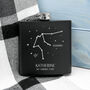 Personalised Star Sign Hip Flask, thumbnail 5 of 12