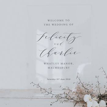 Felicity Welcome Sign, 2 of 3