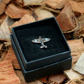 Spitfire Lapel Pin Badge With Gift Box, 2 of 5