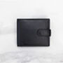 Personalised Luxury Waxed Leather Wallet Men's Gift, thumbnail 3 of 7