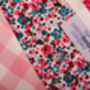 Vintage Floral Cotton Bunting, thumbnail 2 of 2