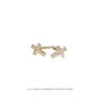 14ct Gold And Diamond Single Stud Earrings, thumbnail 11 of 11