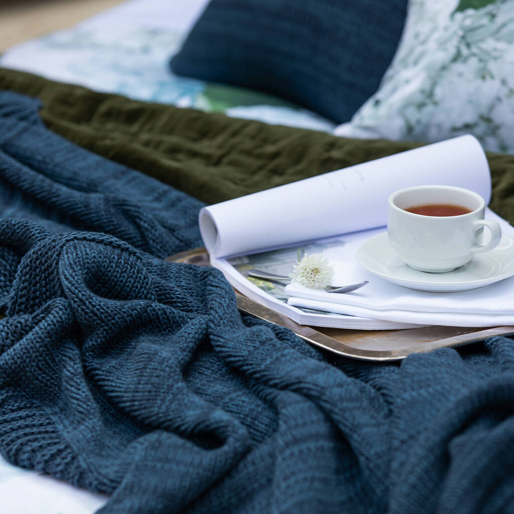 Landsend Cotton Blanket By Wallace Cotton