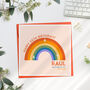 Personalised Rainbow Birthday Card, thumbnail 2 of 2