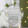 First Christmas As A Mummy Christmas Bauble, thumbnail 4 of 5