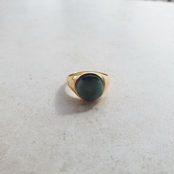 Soul Emerald Signet Ring, 5 of 8