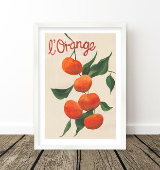 L'orange Fruit Print, 7 of 10