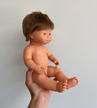 Miniland Caucasian Boy Doll With Down's Syndrome, 2 of 12