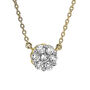 Created Brilliance Yvette Lab Grown Diamond Necklace, thumbnail 3 of 7