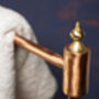 Handmade Solid Copper Towel Bar, thumbnail 5 of 7
