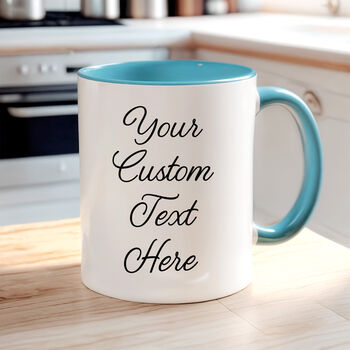 Custom Photo And Text Mug, 2 of 6