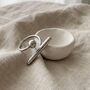 Ball Bar Ring Silver Non Tarnish Waterproof, thumbnail 2 of 8