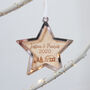 Personalised Couples Christmas Tree Decoration, thumbnail 2 of 4