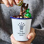 Enamel Personalised Snack Pot, thumbnail 4 of 8