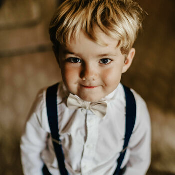 Personalised Boy Bow Tie Wedding Page Boy, 3 of 7