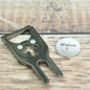 Personalised Golf Divot Bottle Opener Tool, thumbnail 6 of 9