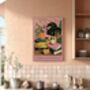 Chapters And Chardony Book Art Print, thumbnail 4 of 5