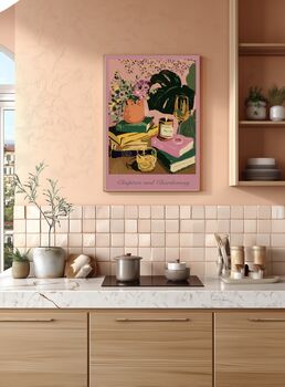 Chapters And Chardony Book Art Print, 4 of 5