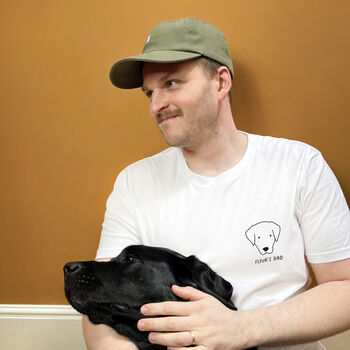 Personalised 'Dog Mum' 'Dog Dad' Organic Cotton T Shirt, 2 of 12