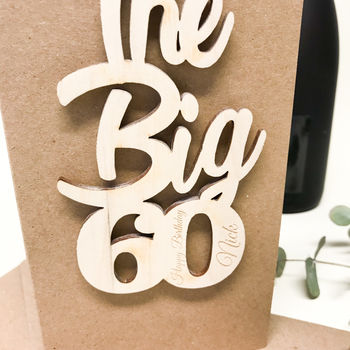 Personalised Big 60 Birthday Card, 4 of 12