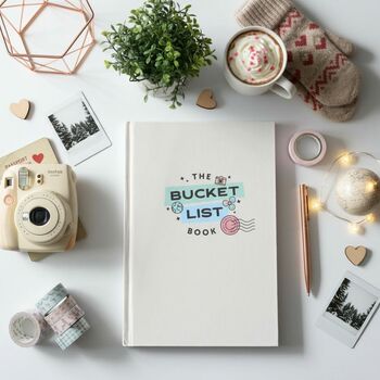 The Bucket List Book Adventure Travel Journal Cream, 12 of 12