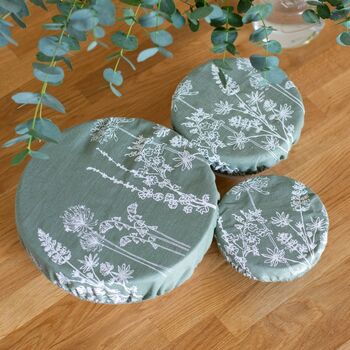 Reusable Bowl Covers Set Of Three, 4 of 7