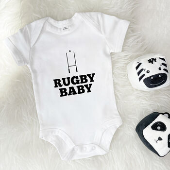 Rugby Baby Babygrow, 5 of 11