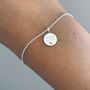 Always By Your Side Silver Card And Charm Bracelet Sympathy Gift, thumbnail 2 of 4