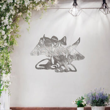 Fish Duo Wall Art Ideal Gift For Pond And Garden Decor, 6 of 10