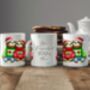 Personalised Christmas Sloth Couple In Love Mug B, thumbnail 2 of 2
