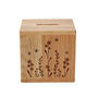 The Beekeeper Bee Oak Money Box, thumbnail 2 of 2