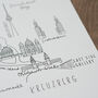 Berlin Illustrated Map Print, thumbnail 4 of 10