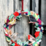 Birds And Berries Wooden Christmas Wreath, thumbnail 6 of 8