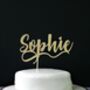 Personalised Birthday Cake Topper With Any Name And Age, thumbnail 4 of 6